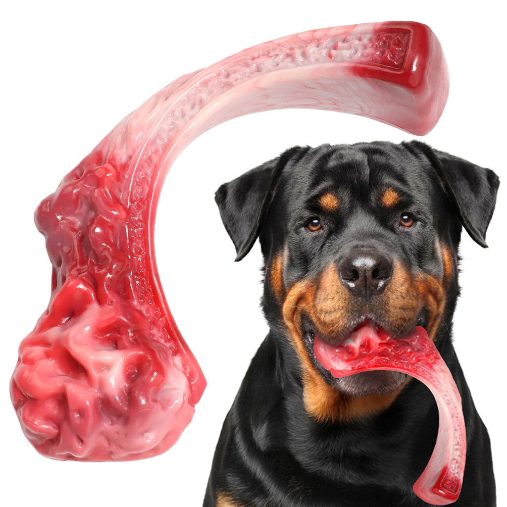 LILEEE Brinquedos para Mastigação de Cães para Mastigadores Agressivos Brinquedo Indestrutível para Cães de Grande Porte Brinquedos de Nylon para Cães de Porte Médio para Manter Seus Dentes Brilhantes