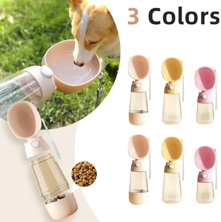 Garrafa de Água Portátil para Cães