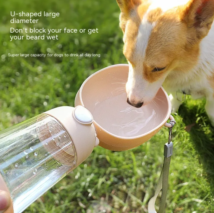 Garrafa de Água Portátil para Cães