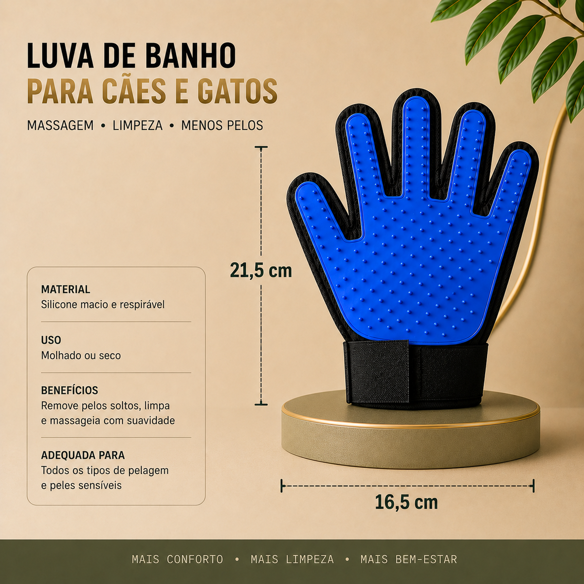MimoSpa™Luva de Banho para Cães e Gatos